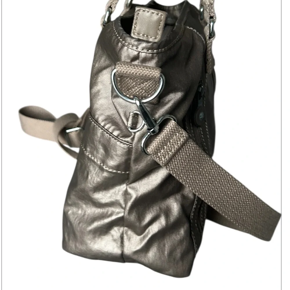 Kipling Metallic Angela Medium Shoulder Bag - Picture 4 of 11